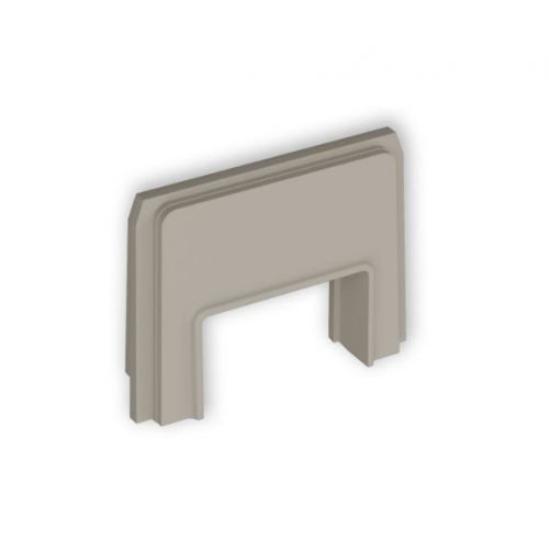 Zaślepka z wpustem do korytka 25x15 mm do puszki natynkowej pojedynczej PUK-1 / PUZ-1 taupe - przechwytywanie[253].jpg